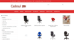 Desktop Screenshot of cadesul.com.br